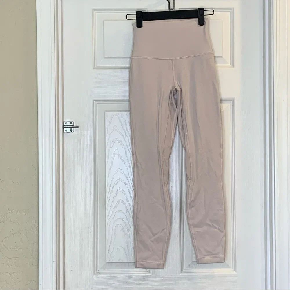 Lululemon Align Pant II 25" Feather Pink Size 2